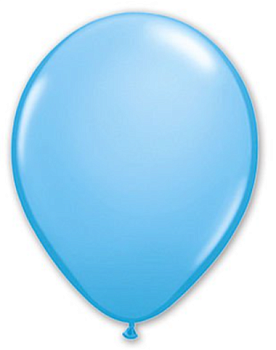 Q Шар (11"/28 см) Светло-голубой Стандарт Pale Blue Пастель 10шт