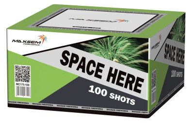 Батарея салютов Space here (1,75"/100) 45м 117с 7эфф 1шт