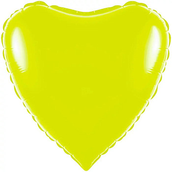 ПМ Сердце (32"/81 см) Poudre Green 1шт