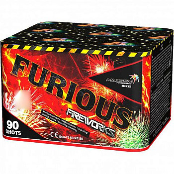 Батарея салютов Furious (0,8"/90) 20м 50с 4эфф 1шт