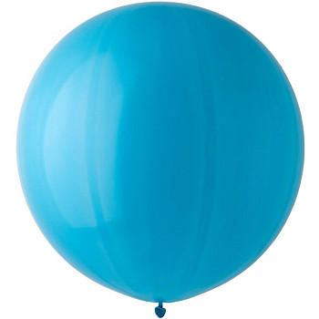 И Шар (18"/46 см) Голубой (09) Light Blue Пастель 25шт