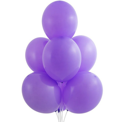 Б Шар (14"/36 см) Лавандовый (009) Lavender Экстра Пастель 50шт продажа в интернет - магазине ПраздникМастер