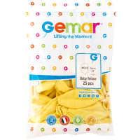 И Шар (18"/46 см) Нежно-желтый (43) Baby Yellow Пастель 25шт продажа в интернет - магазине ПраздникМастер