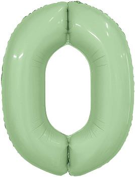 Р Цифра 0 (40"/102 см) Slim Олива 1шт