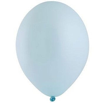 Б Шар (14"/36 см) Голубой нежный (449) Ice Blue Экстра Пастель Макарон 50шт