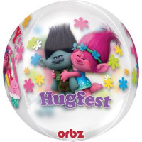 А Сфера 3D (16"/41 см) Тролли 1шт в интернет магазине Праздникмастер