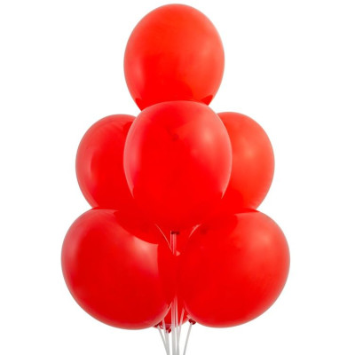 Б Шар (14"/36 см) Красный (131) Red Экстра Кристалл 50шт продажа в интернет - магазине ПраздникМастер