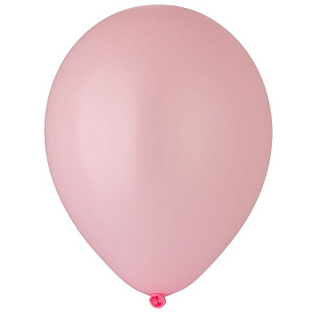 И Шар (5"/13 см) Розовый (57) Pink Пастель 100шт