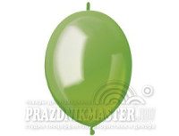 И Линколун (12"/30 см) Зеленый (37) Green Металлик 100шт продажа в интернет - магазине ПраздникМастер