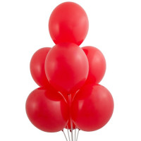 Б Шар (14"/36 см) Красный (101) Red Экстра Пастель 50шт продажа в интернет - магазине ПраздникМастер