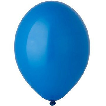 Б Шар (14"/36 см) Синий (012) Mid Blue Экстра Пастель 50шт