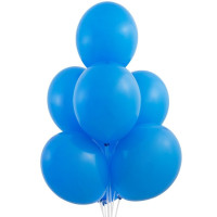Б Шар (14"/36 см) Синий (012) Mid Blue Экстра Пастель 50шт продажа в интернет - магазине ПраздникМастер