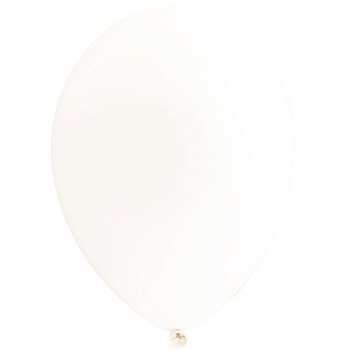 Б Шар (14"/36 см) Белый (002) White Экстра Пастель 50шт