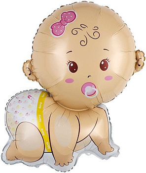 F Фигура (30''/76 см) Малышка Девочка 1шт