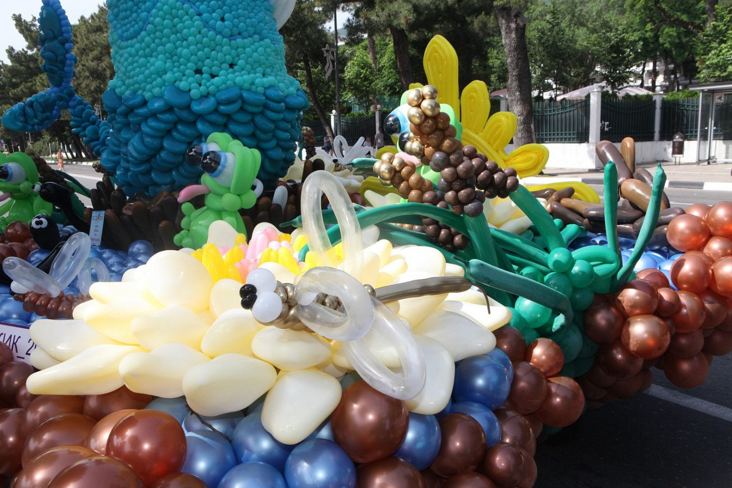 Море Шаров 2022 - Передвижные платформы фестиваля искусства аэродизайна