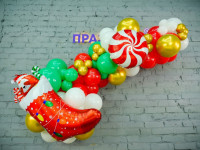 Набор для новогодней гирлянды из воздушных шаров 1шт