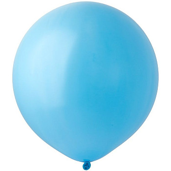 И Шар (18"/46 см) Нежно-голубой (72) Baby Blue Пастель 25шт