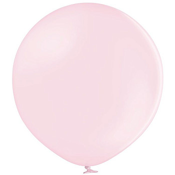 Б Шар (24"/61 см) Розовый (454) Soft Pink Экстра Пастель 1шт