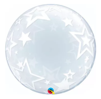 П Bubble Deco (24"/60 см) Звезды 1шт