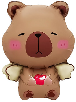 F Мини-фигура (15''/38 см) Капибара с крылышками 1шт 