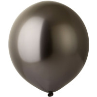 И Шар (18"/46 см) Темное серебро (90) Shiny Space grey Хром 25шт продажа в интернет - магазине ПраздникМастер