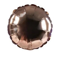 ПМ Мини-круг (9''/23 см) Розовое золото Rose Gold Металлик 1шт в интернет магазине Праздникмастер