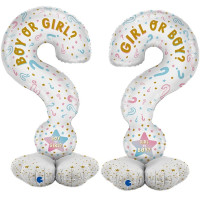 Г Фигура (47"/119 см) AIR Вопрос GIRL OR BOY 1шт в интернет магазине Праздникмастер