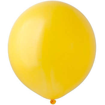 И Шар (18"/46 см) Желтый (03) Yellow Пастель 25шт
