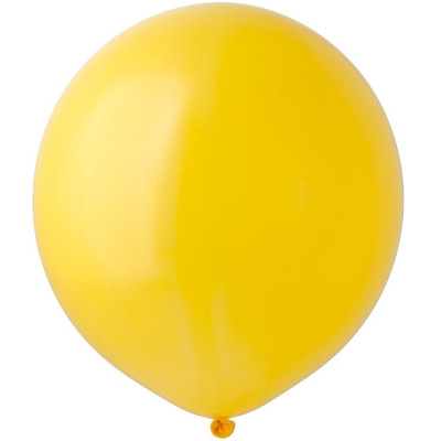 И Шар (18"/46 см) Желтый (03) Yellow Пастель 25шт продажа в интернет - магазине ПраздникМастер