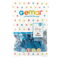 И Шар (10"/25 см) Синий (36) Blue Металлик 100шт продажа в интернет - магазине ПраздникМастер