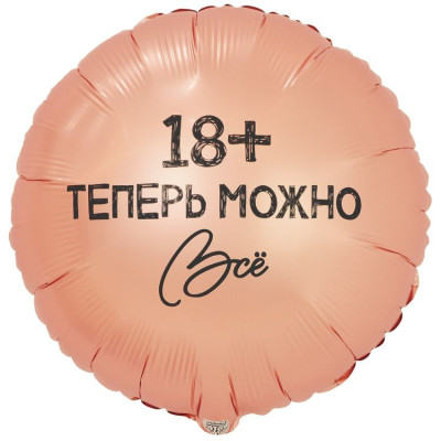 ВЗ Круг (18"/46 см) Теперь можно всё 18 1шт в интернет магазине Праздникмастер