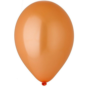 И Шар (12"/30 см) Оранжевый (31) Orange Металлик 100шт