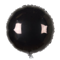 ПМ Круг (19''/48 см) Черный Black Металлик 1шт в интернет магазине Праздникмастер