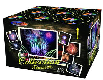 Батарея салютов Collection fireworks (1,2"/100) 35м 81с 6эфф 1шт