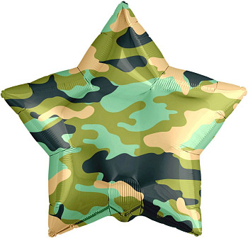 Р Звезда (19''/48 см) Камуфляж военный 1шт