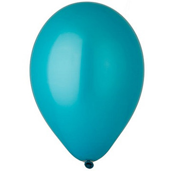 И Шар (10"/25 см) Бирюзовый (68) Turquoise Пастель 100шт