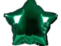 ПМ Мини-звезда (10''/25 см) Зеленый Green Металлик 1шт в интернет магазине Праздникмастер