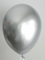 Q Шар (7"/18 см) Серебро Silver Хром 100шт продажа в интернет - магазине ПраздникМастер