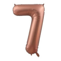 ПМ Цифра 7 (40"/102 см) Какао Сocoa Мистик 1шт в интернет магазине Праздникмастер