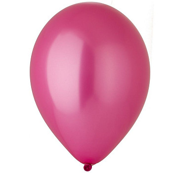 И Шар (10"/25 см) Фуксия (64) Fuchsia Металлик 100шт