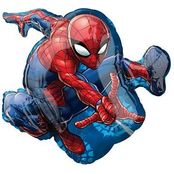 ПМ Фигура (29"/74 см) Человек паук в прыжке 1шт