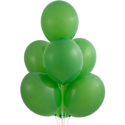 Б Шар (14"/36 см) Зеленый (011) Leaf Green Экстра Пастель 50шт продажа в интернет - магазине ПраздникМастер