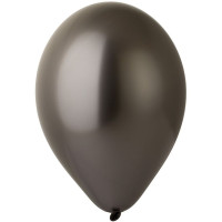 И Шар (5"/13 см) Темное серебро (90) Shiny Space Grey Хром 50шт продажа в интернет - магазине ПраздникМастер