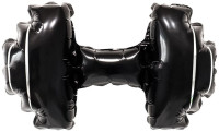 F Мини-фигура (13''/33 см) Гантель Черный 1шт в интернет магазине Праздникмастер