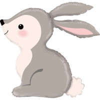 Г Фигура (36"/74 см) Зайчик 1шт в интернет магазине Праздникмастер